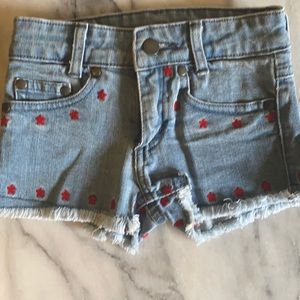 Jean shorts for toddler